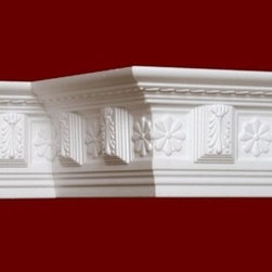 26 DCT Carved Styrofoam Crown Molding-5 in wide & 6.5 ft. long - Wallpaper