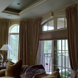 Honeycomb Shades On Sliding Door - Cellular Shades