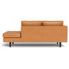 Ladybird Leather Stand Alone Chaise, Left Hand Facing