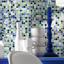 Mosaico + glass tile - Home Decor