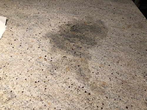 Wet Rags On My Granite Countertops, How To Get Oil Stains Out Of Granite Countertops