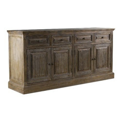 Oak Wood Cosnole - Buffets And Sideboards