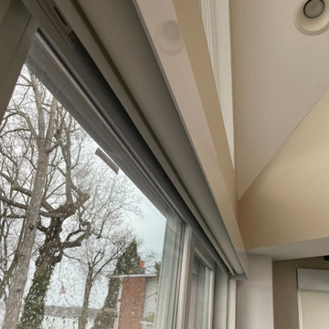 Annapolis Lutron Automated Shade Install, Beautiful Waterview