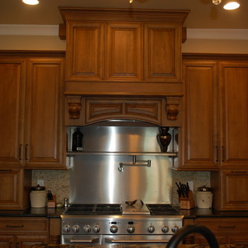 Kitchen of European Traditional Home