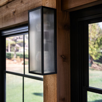 Rustic Sunroom Addition