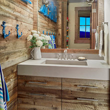Bunk room bathroom