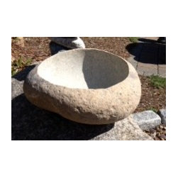 Natural Stone Bowl - Bird Baths