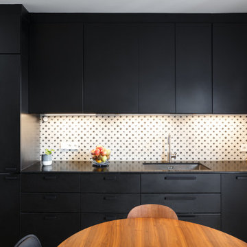 Menuiserie sur mesure dans un appartement de caractère - Projet Taillade