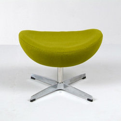 Jacobsen: Egg Chair Ottoman Reproduction - Footstools And Ottomans