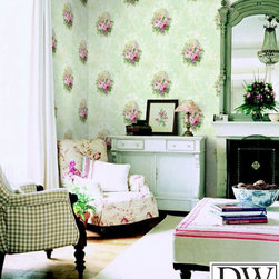 Countryside Kitchen Florals - Wallpaper
