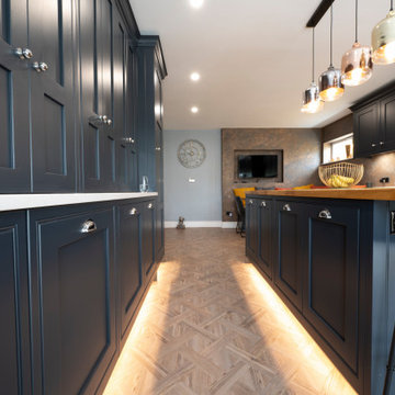 Layered lighting help to change the mood