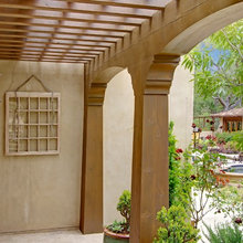 outdoor kitchen