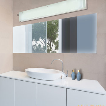 Suspended Glass Slim 3215.13 LED BATH BAR - Sonneman Lighting