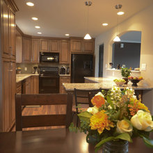 Kitchen dining living