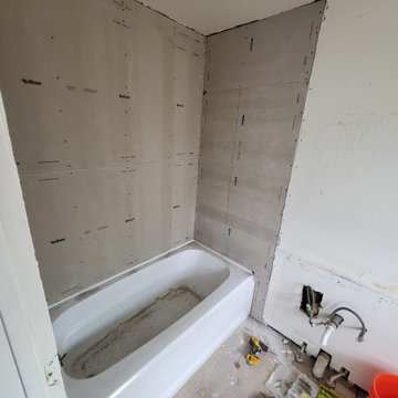 Bathroom renovation before
