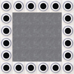 Bullseye Cement Tile - Wall And Floor Tile