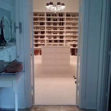 Painted Dressing Area