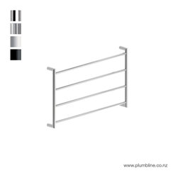 Fluid 4 Bar Heated Towel Ladder 55X90cm - Heated Towel Rails