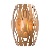 Masquerade 1-Light Wall Sconce, Hammered Ore