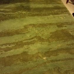 Loloi Rugs - "Hermitage Collection" Seafoam Green Area Rug. - Area Rugs