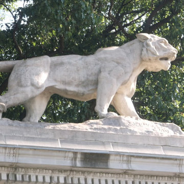 University City Lion Statue Restoration
