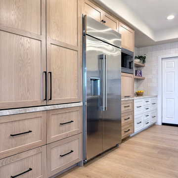 Three-Tone Kitchen Masterpiece ✨