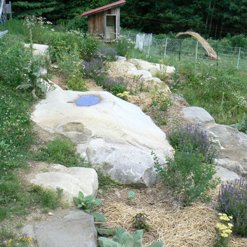 Stone Terraces & Butterfly Garden
