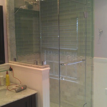 Frameless Steam Shower