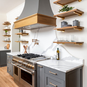Kitchen Design by Pike Properties Charlotte Custom Home Builder