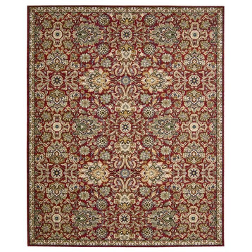Nourison Timeless 8'6" x 11'6" Red Traditional Indoor Area Rug