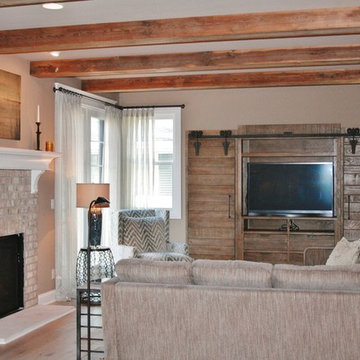 French Country Living Room, Peoria Heights, Illinois