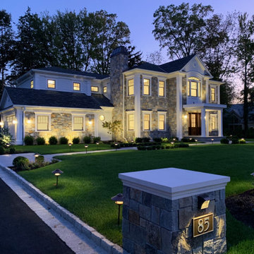 Construction Chronology of a new Luxury Residence in Flower Hill, NY