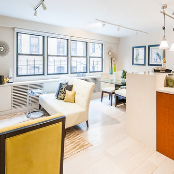 NYC Living/Family/Den Rooms by Designed to Appeal