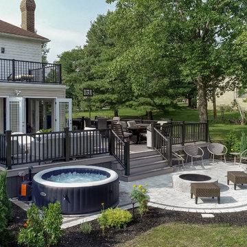 3 Season Room, Rooftop Deck, Azek Deck and Unilock Paver Patio