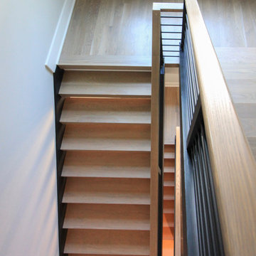 Project #52 | Minimalist Open Riser Stairway