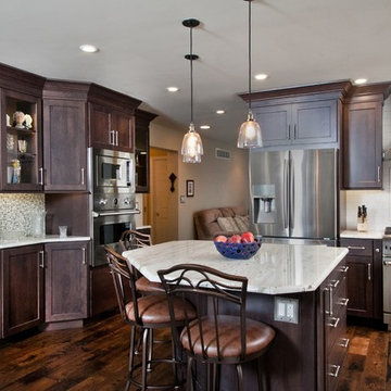 Philadelphia Kitchen Remodel "Island for 3"