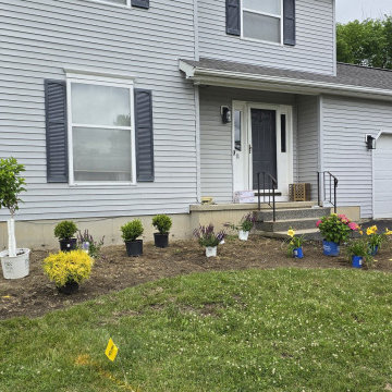 Landscape Planting Installation East Greenbush, NY Foundation Beds