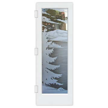 Interior Prehung Door or Interior Slab Door - Lake Arrowhead - Primed - 24"...