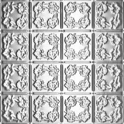 0608 Tin Ceiling Tile - Classic - AUTUMN LEAVES - Ceiling Tile