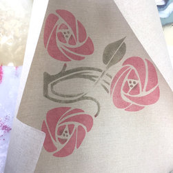 Rose Medallion Stencil - Home Improvement