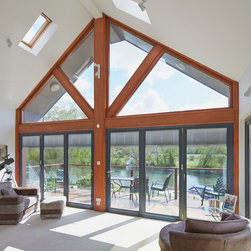 Origin Bi-fold Waterside Project - Screen Doors