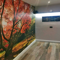 Autumn Leaves Wallpaper Mural - Wallpaper