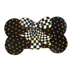 Puppy Placemat | MacKenzie-Childs - Pet Bowls And Feeding