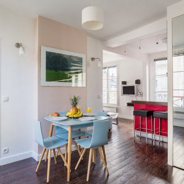 French food, good company, and a cozy dining room