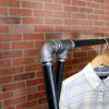 Industrial Style Pipe Clothing Rack, A-Frame