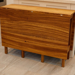 Zebrawood Foldable Table - Dining Tables