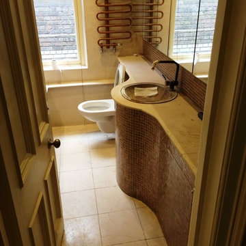 Six Day Cleaning And Sealing Of Limestone Bathrooms And Hallway In Brighton