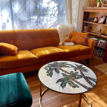 Tabletop Palm Trees Design Mosaic – Unique Designs for Every Space