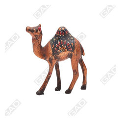 ANTIQUE STROKED MEENAKARI CAMEL - Decorative Objects And Figurines