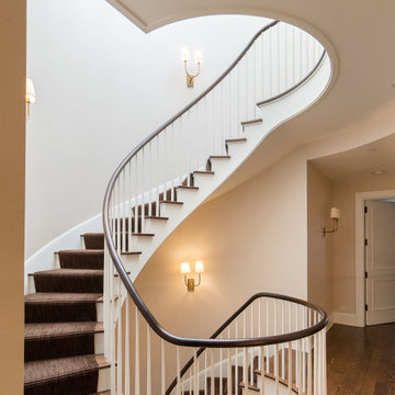 2020 SMA StairCraft Award - Best Curved Stairway-Traditional - HEARTLAND STAIRWA